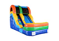 Juego Inflable Tobogán Acuático Multicolor