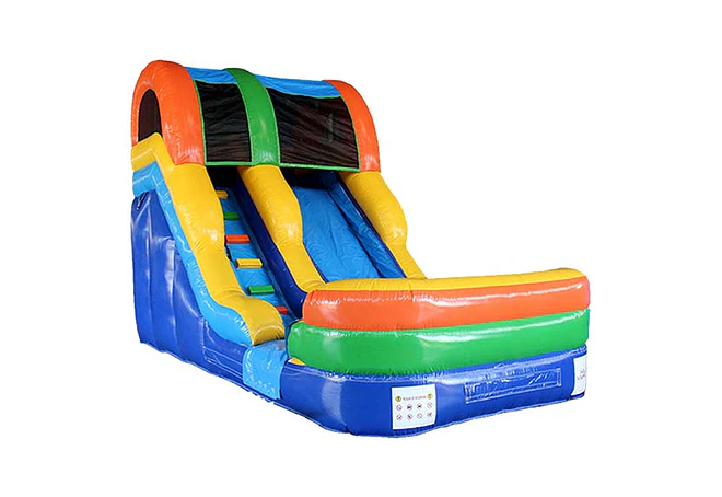 Juego Inflable Tobogán Acuático Multicolor