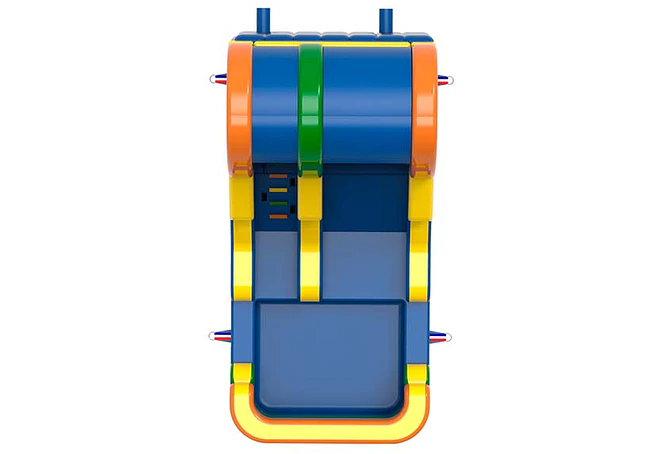 Juego Inflable Tobogán Acuático Multicolor