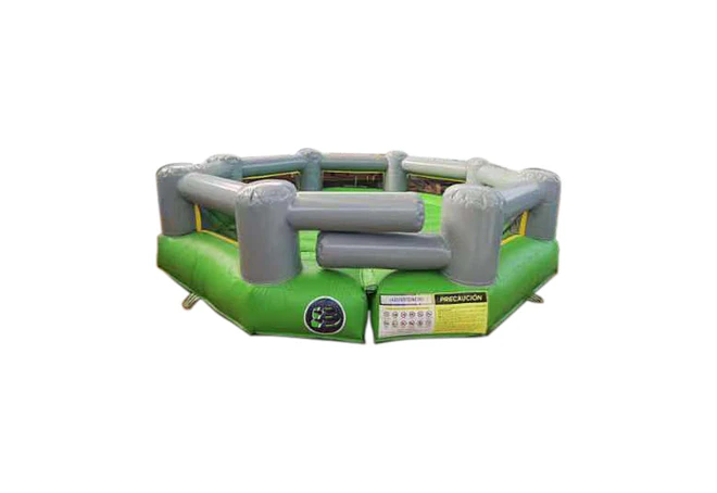 Toro Mecánico con Colchoneta Inflable con Turbina