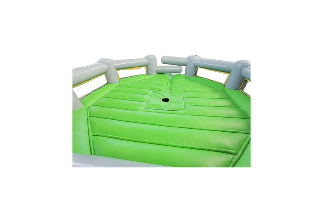 Toro Mecánico con Colchoneta Inflable con Turbina