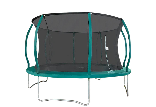 Cama Elástica Reforzada Bounce Play 4,27 mt (14 pies)  con Red Lateral y Escalera