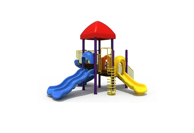 Juego Modular para Plaza Cuatro Toboganes