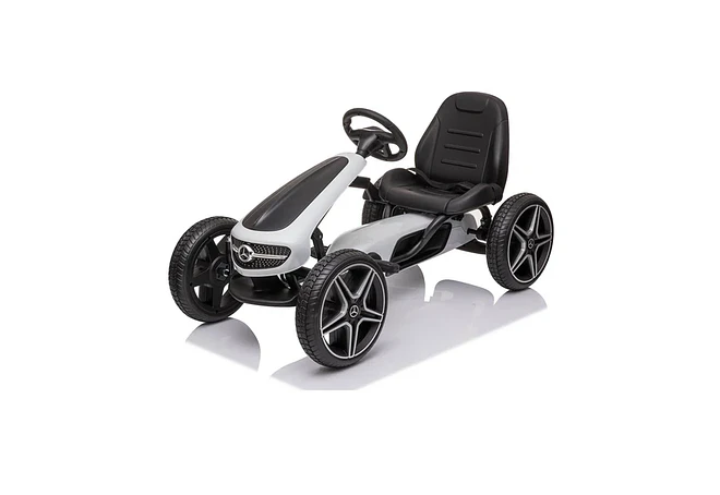 Go Kart a Pedal Mercedes Blanco