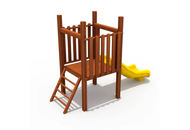 Juego Modular de Madera Palo de Rosa con Resbalin a pedido