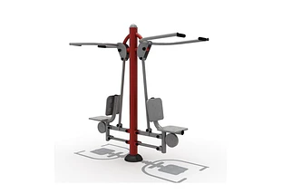 ¡Cyber Oferta! Máquina de Ejercicios Hombros,  Pectorales y Espalda