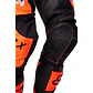 Pantalon Moto 180 Leed Naranjo / Negro Fox - Miniatura 4