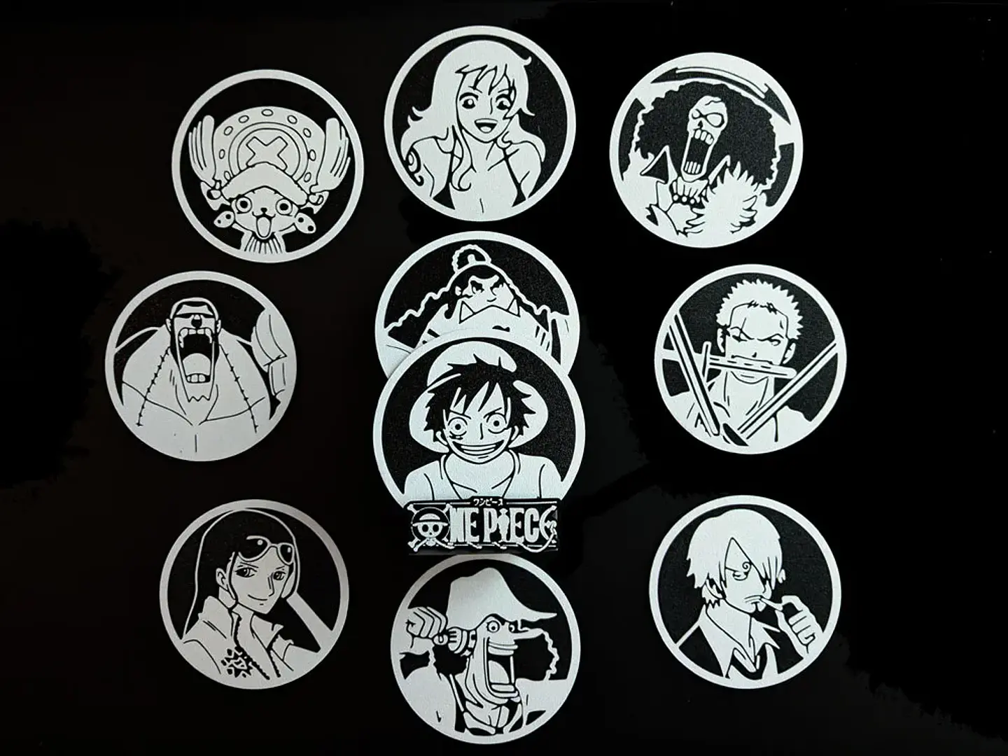 Set posavasos One Piece 1