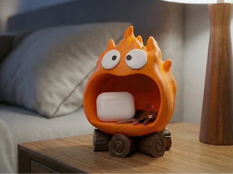 Ghibli Calcifer Bandeja para llaves