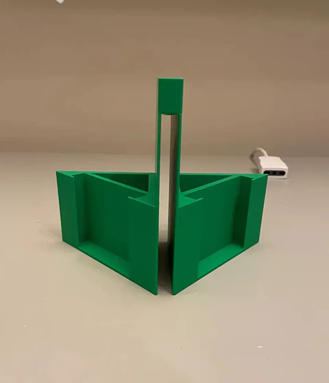 Soporte para teléfono para red tenis-padel