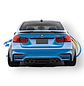 Aleron M4 BMW F30 - Miniatura 3