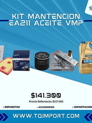 Kit Mantencion EA211 Aceite VMP