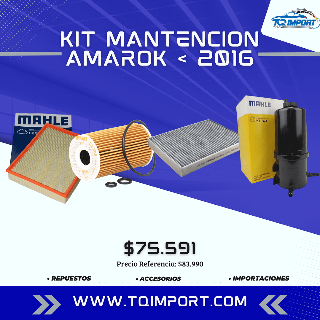Kit Mantencion Amarok < 2016 1