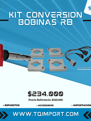 Kit Conversión Bobinas R8