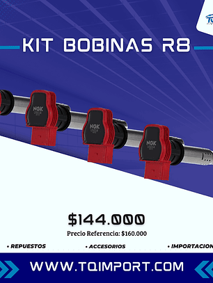 Kit Bobinas R8
