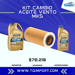 Kit Cambio Aceite Vento MK5