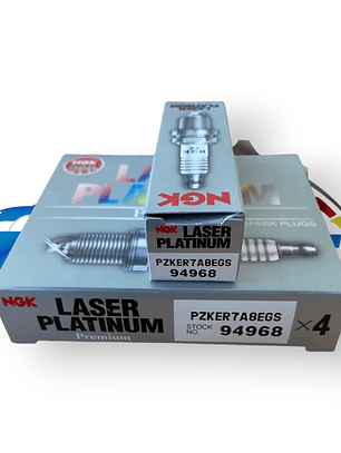 Juego de 4 Bujías Laser Platinum NGK para Motores EA211