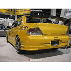 VARIS 2001-2002 Mitsubishi Evolution 7 C-West Rear Bumper 2