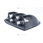 Carbonetics 2001-2007 Mitsubishi Lancer Evolution 7-9 LHD Triple Dash Gauge Pod 52mm(or 60mm) 1
