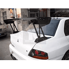 VARIS 1996-2000 Mitsubishi Evolution 7 8 9 GT Wing 1600mm (Aluminum Stand option in 390mm or 290mm). 1