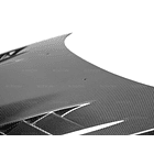 CW ESTILO CAPÓ DE FIBRA DE CARBONO PARA 2008-2014 SUBARU WRX / STI 2