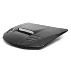 CWII-ESTILO CAPÓ DE FIBRA DE CARBONO PARA 2008-2014 SUBARU WRX / STI 2