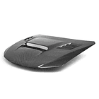 CW ESTILO CAPÓ DE FIBRA DE CARBONO PARA 2008-2014 SUBARU WRX / STI 2