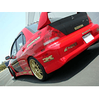 PUERTAS DE FIBRA DE CARBONO ESTILO OEM PARA 2003-2006 MITSUBISHI LANCER / EVO - FRONTAL 2