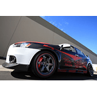 PUERTAS DE FIBRA DE CARBONO PARA MITSUBISHI LANCER / EVO X 2008-2017 - FRONTAL 4