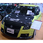 CAPUCHA DE FIBRA DE CARBONO DE ESTILO OEM PARA SUZUKI SWIFT 2005-2007 2