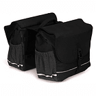 ALFORJA DOBLE URBANA HOOK NEGRA 3