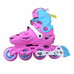 PATINES EN LINEA AJUSTABLE CALARY V2 PINK(36-39)