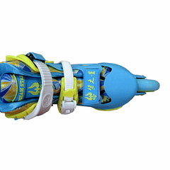 PATINES EN LINEA AJUSTABLE CALARY V2 AZUL(36-39)