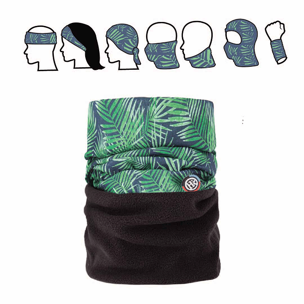 BANDANA POLAR/TELA HOOK VERDE 2