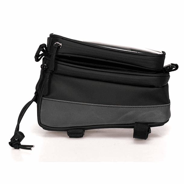 BOLSO PORTA CELULAR FRONTAL HOOK NEGRO 6