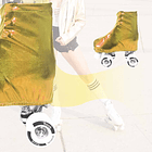 CUBRE PATINES HOOK DORADO 4