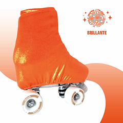 CUBRE PATINES HOOK NARANJA BRILLANTE