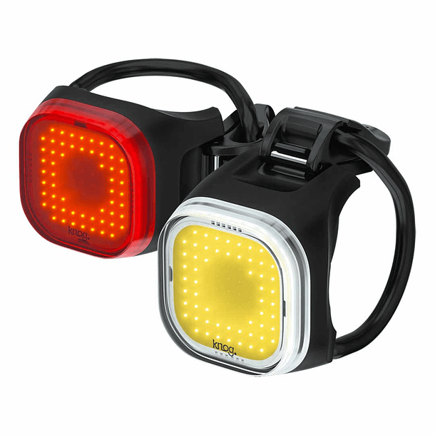 LUCES DELANTERA Y TRASERA KNOG BLINDER MINI SQUARE 12988 3