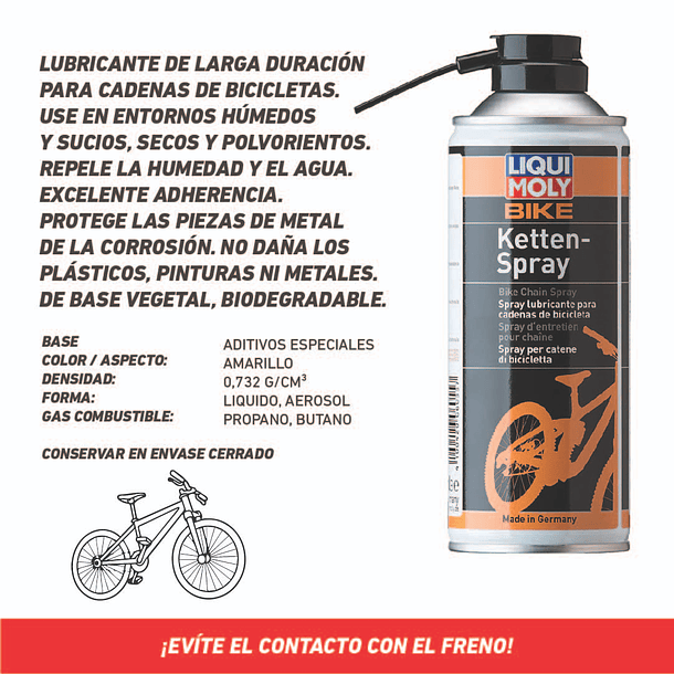 BIKE KETTENSPRAY 400 ML 3