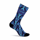CALCETINES CICLISMO DIVERTIDOS AZUL CLARO/AZUL OSCURO MEDIOS M ( 36-39) 2