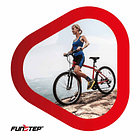 CALCETINES CICLISMO DIVERTIDOS NEGRO/ROJO MEDIOS XL ( 44-47) 3