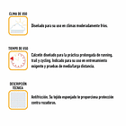 CALCETINES CICLISMO DIVERTIDOS NEGRO/ROJO MEDIOS XL ( 44-47) 5