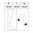 CALCETINES ESSENTIALS NEGRO/GRIS M ( 36-39) 7