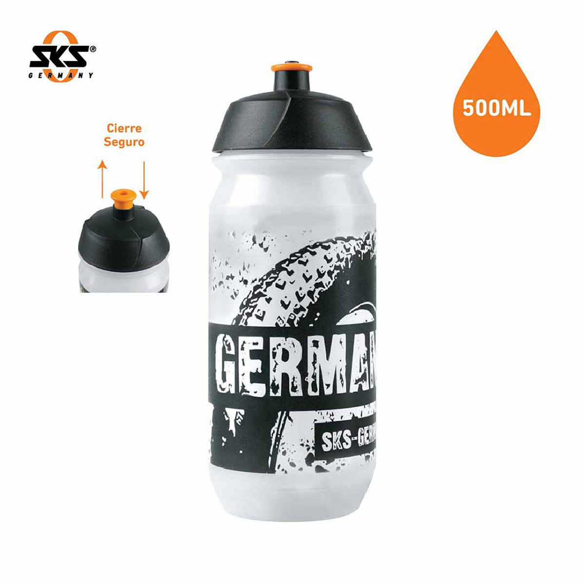 Botella de agua alemania 500ml