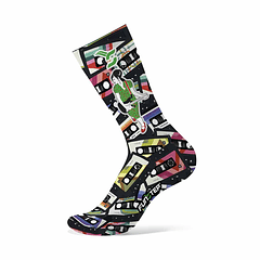 CALCETINES CICLISMO ORIGINALES MULTICOLOR L (40-43)