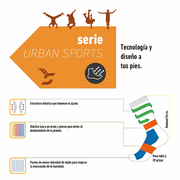 CALCETINES CICLISMO ORIGINALES MULTICOLOR M ( 36-39) 2