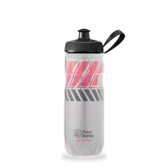 BOTELLA SPORT INSULATED 600ML SILVER/RACING RED