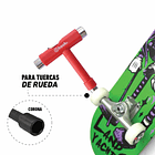 HERRAMIENTA PARA PATINES HOOK /PENNY RED 5