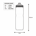 BOTELLA BREAKAWAY WAVE 700ML IVORY/SILVER 4