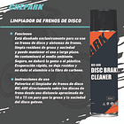LIMPIADOR DE FRENOS DE DISCO - BIC-600 4